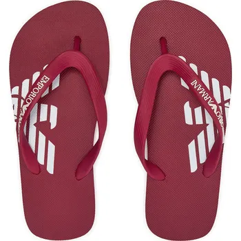 Dámské žabky Dámské žabky XVQS08 XN746 T627 vínové - Emporio Armani 37