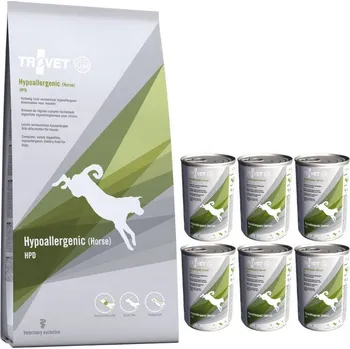 TROVET HPD Hypoallergenic - Horse 10kg + 6x Trovet HPD 400 g
