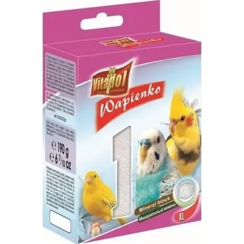 Pro ptáka VITAPOL Přírodní vápník pro ptáky XL 190g