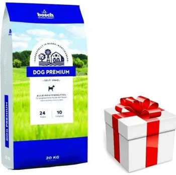 Krmivo pro psa BOSCH Dog Premium 20kg + překvapení pro vašeho psa GRATIS