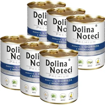 Krmivo pro psa Dolina Noteci Premium Treska s brokolicí 6x400g
