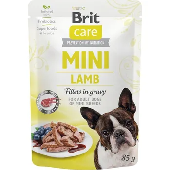 Brit Care Mini jehněčí filety v omáčce 85 g