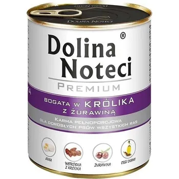 Dolina Noteci Premium Králík s brusinkami 800g