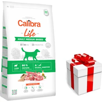 Krmivo pro psa Calibra Dog Life Adult Medium Lamb 12kg + překvapení pro vašeho psa GRATIS