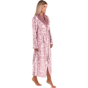 Dámská móda Dámský župan Flora 2556 4303 mauve mist - Vestis XL