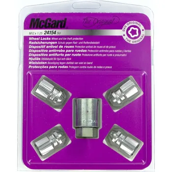 Šroubek na kolo McGard bezpečnostní matky M12x1,25x32,5mm kužel 60, klíč 21