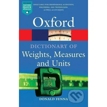 Cizojazyčná kniha DICT OF WEIGHTS MEASURES & UNI - Oxford University Press Oxford University Press