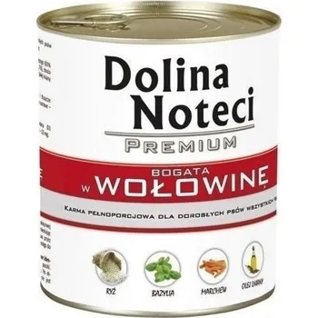 Krmivo pro psa Dolina Noteci PREMIUM bohaté na hovězí maso 800g