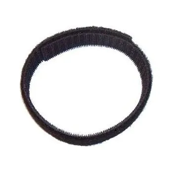 Solarix oboustranný suchý zip, černý, šířka 10mm, balení 25m