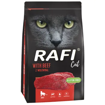 Krmivo pro kočku DOLINA NOTECI Rafi Cat suché krmivo pro kočky s hovězím masem 7kg