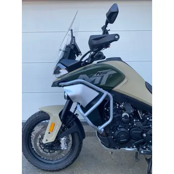 Rám pro motocykl Padací rám JourneyMan CF Moto 800 MT stříbrný