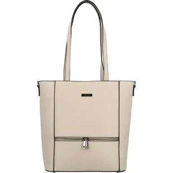 Kabelka Luxusní dámská kabelka na rameno Delami My Angela, krémová