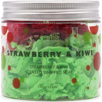 Mýdlo Ancient Wisdom Šlehané mýdlo - Jahoda a Kiwi 120g
