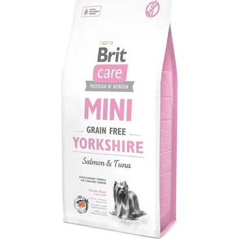 Volný čas BRIT CARE Mini Grain-Free Yorkshire 7kg + PŘEKVAPENÍ ZDARMA !!!