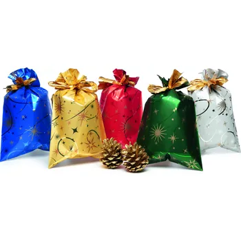 Dárková taška PNP Plast Vánoční dárkový sáček - Orione - 20 x 35 cm - 100 ks