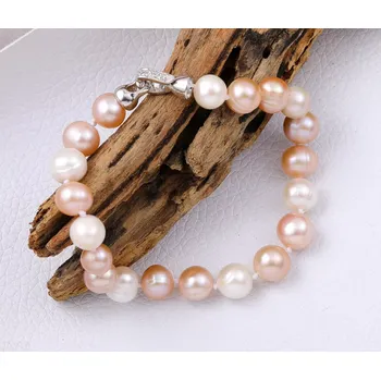 Náramek B-TOP Náramek s přírodními sladkovodními perlami Sweet pearl