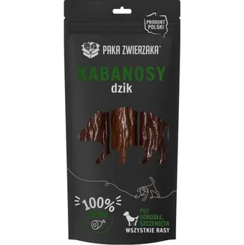 Pamlsek pro psa PAKA ZWIERZAKA - Kančí kabanosy 3 ks (80g)
