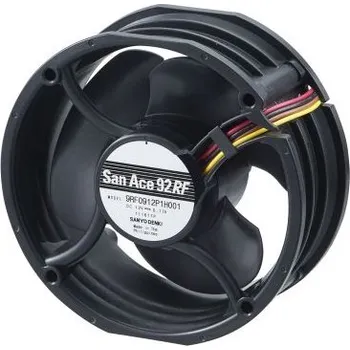 PC ventilátor Sanyo DenkiAxiální ventilátor 24 V DC DC, průtok vzduchu: 1.2m³/min 2.2W90mA, 92 x 92 x 38mm