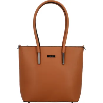 Kabelka Elegantní dámská kabelka na rameno Delami Ginnie, hnědá