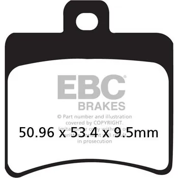 Brzdová destička Brzdové destičky EBC SFAC298 APRILIA SR 50 Replica Di-Tech 2001-2004