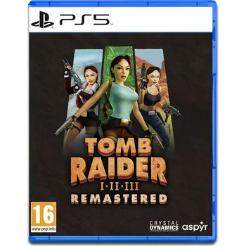 Hra pro PlayStation 5 Tomb Raider I-III Remastered PS5 CZ (Tomb Raider I-III Remastered hra na Playstation 5 s českými titulky)