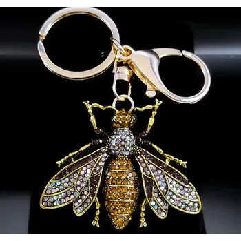 B-TOP Přívěsek na klíče, kabelku Včela