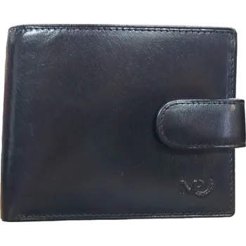 Peněženka Marta Ponti kožená pánská peněženka černá B120357R