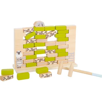 Desková hra small foot Hra vratká zeď 4 Friends