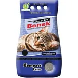 SUPER BENEK COMPACT Kočičí stelivo Bentonitová drť Mořský vánek 25 l