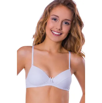 Dívčí spodní prádlo PODPRSENKA PRO TEENAGERY TBC 024 BÍLÁ bílá 80BB