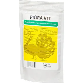 Krmivo pro hospodářské zvíře LAB-V Feathers Vit - Doplňkové krmivo pro drůbež pro zlepšení línání 0,5 kg