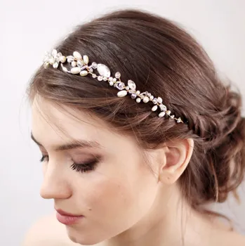 Čelenka B-TOP Čelenka do vlasů s perlami