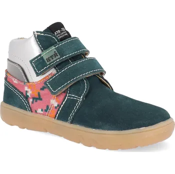 Barefoot dětské kotníkové boty KTR - modré/růžové Velikost: 27