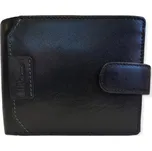 Marta Ponti kožená pánská peněženka s prošitím - černá B120640R preto