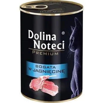 Krmivo pro kočku Dolina Noteci Premium pro kočky s vysokým obsahem jehněčího masa 12x400g SLEVA 2%