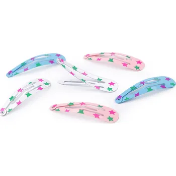 Náramek Sponka do vlasů pukačka jednorožec, hvězda, malé, 2 mix hvězda