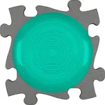 MUFFIK Aktivní podložka - Rotana Šedá/tyrkys MFK-071-4