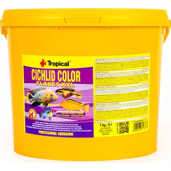 Krmivo pro rybičky TROPICAL Cichlid Color XXL 5000ml