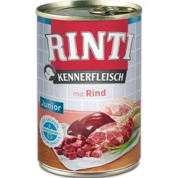 Krmivo pro psa Rinti Kennerfleisch Junior Rind mokré krmivo pro psy - hovězí 400g