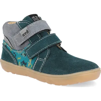 Barefoot dětské kotníkové boty KTR - modré Velikost: 29