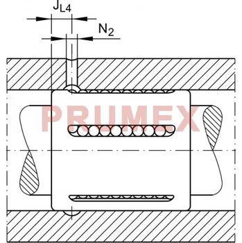INA KH 30-PP lineární kuličkové ložisko
