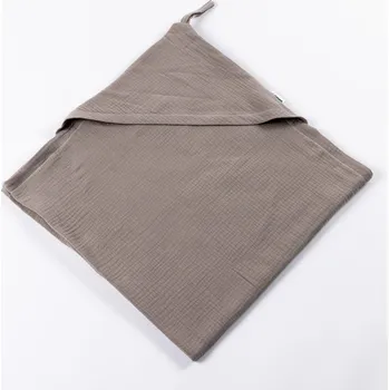 Tulimese Osuška mušelínová béžová VÝBĚR ROZMĚRU OSUŠKY: ROZMĚR 100X100 CM