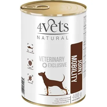 Krmivo pro psa 4Vets Dog Joint Mobility 12x400g SLEVA 2%