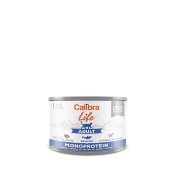 Krmivo pro kočku CALIBRA Cat Adult Life Salmon 200g