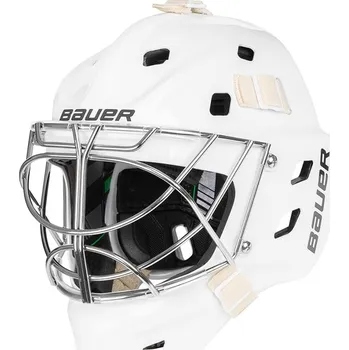 Maska G. BAUER S22 NME ONE GOAL MASK-SR-CAT EYE WHT, S