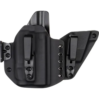 Příslušenství pro sportovní střelbu RH Holsters AIWB - Glock 19/23/32 - Glock 19X/45 + Streamlight TLR-7 X + zásobník - appendix vnitřní kydexové pouzdro - poloviční/bez sweatguardu - ns - černá/černá Pouzdro je pro: Pravák