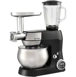 Multifunkční kuchyňský robot BestBerg BBR-1900B / 1900 W / 5 l / 12 rychlostí / černá