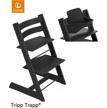 Stokke Tripp Trapp Židlička + Baby Set 2 - Oak Black