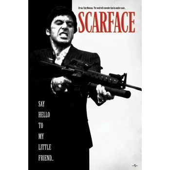 Plakát Scarface - Say Hello To My Little Friend