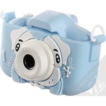 Digitální kompakt Dětský digitální fotoaparát FullHD X5 Dog, modrý